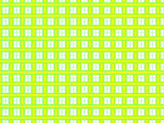 Yellow square fabric background