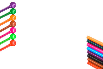 chokes and crayons frame style