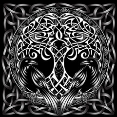 Odin's Celtic Raven