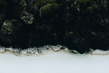 Eau blanche en islande