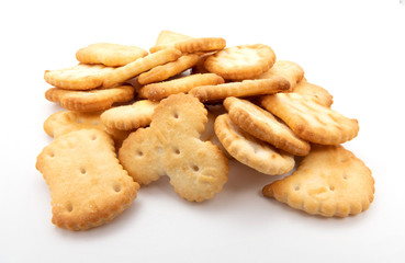 figure cracker isolated on over white background