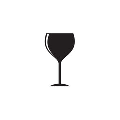 wine glass icon vector illustration