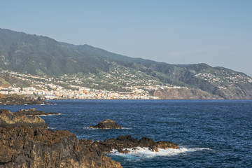 Coast at Santa Cruz, La Palma, Canary Islands
