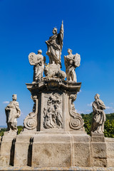 Obraz premium Baroque Statues Gallery, Kutna Hora, Central Bohemian Region, Czech Republic