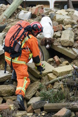 Building collapses, urban search and rescue, disaster zone