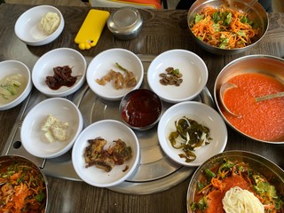 korea food raw fish water