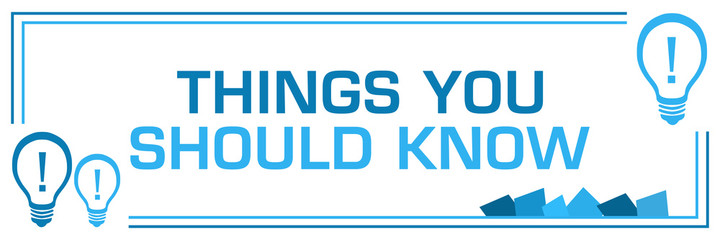 Things You Should Know Blue Borders Bulbs Corner Horizontal 