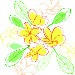 abstract floral background