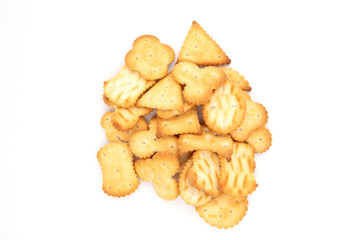 figure cracker isolated on over white background