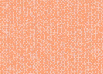 Abstract Color Halftone Dots generative art background illustration