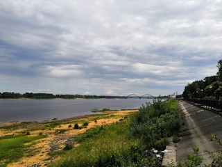 view of the river