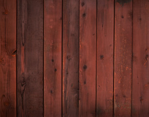 Dark red background made of wood