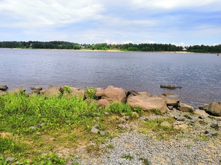 lake in summer
