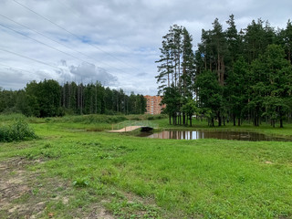 City environment, park & nature