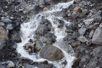 Beauty of nature in water fall