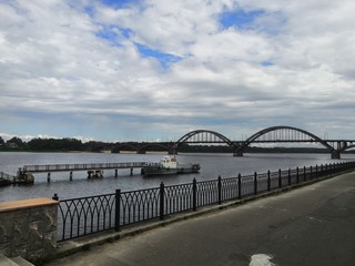 bridge over the river
