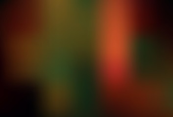 Dark Orange vector blurred shine abstract background.