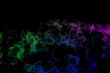 未来的なテクノロジーの背景