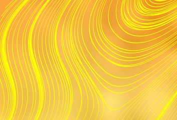 Light Yellow vector abstract bright pattern.