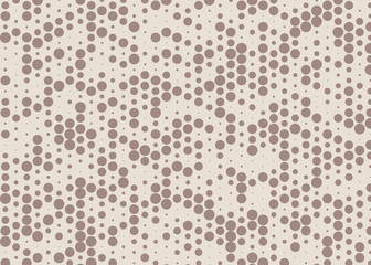 Abstract Color Halftone Dots generative art background illustration