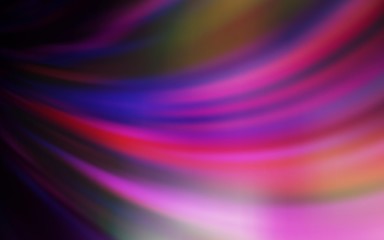 Fototapeta premium Dark Purple, Pink vector blurred shine abstract background. Glitter abstract illustration with gradient design. Elegant background for a brand book.