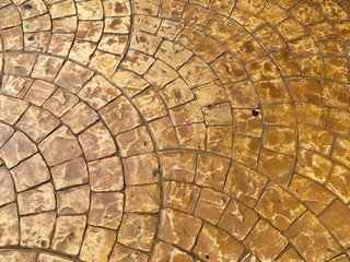 Fototapeta premium Stone tile floor texture background