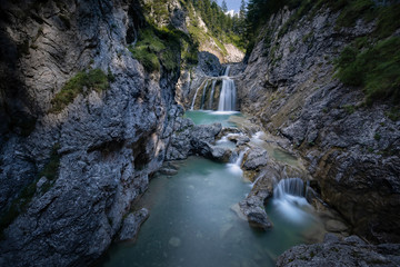 Stuibenfälle in der Nähe von Reutte, Tirol, Österreich