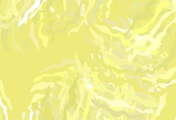 Light Yellow vector background with wry lines.