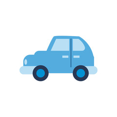 Isolated car flat style icon vector design