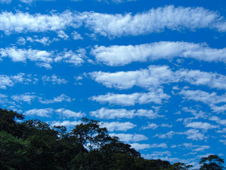 Obraz premium clouds over the mountains