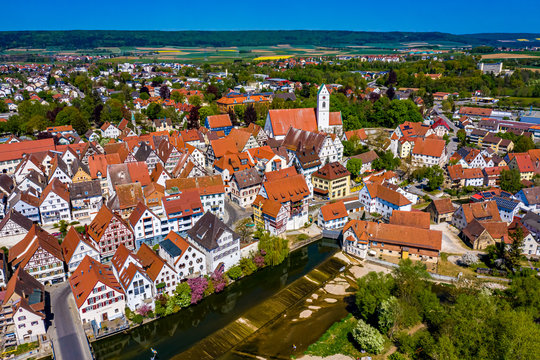 Riedlingen aus der Luft