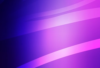 Light Purple, Pink vector glossy abstract layout.