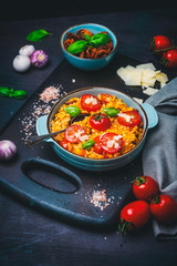 tomaten risotto