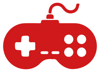 Game controller icon . Vector illustration

