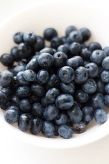 blueberries close-up. baby berries macro