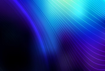 Dark BLUE vector abstract bright texture.