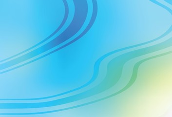 Light Blue, Green vector blurred bright texture.