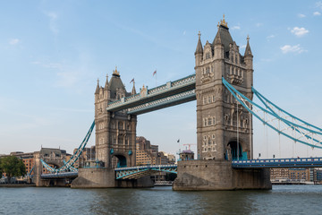 Fototapeta na wymiar Tower Bridge in London, the UK