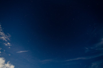 Obraz na płótnie Canvas Sky with star after sunset.