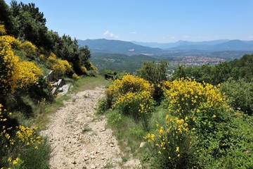 Pesche - Sentiero al Monte San Bernardo