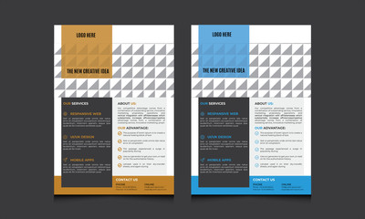 Corporate Business Flyer template