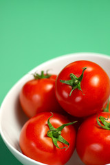 tomatoes in a bowl