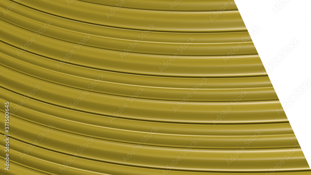 Poster 3d illustration of a textured background in dark golden rod color and white with circles for documen