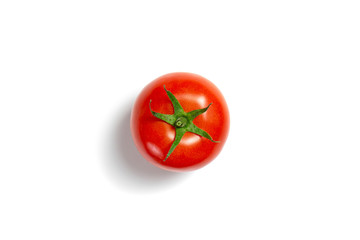 tomato on a white background