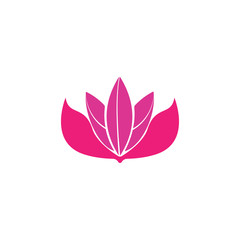 Lotus flower icon symbol vector illustration