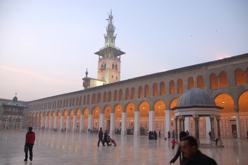The great mosque of Damascus Umayyad