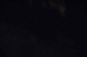 Starry Night Sky from the Backyard