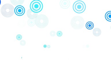 Light BLUE vector backdrop with dots.