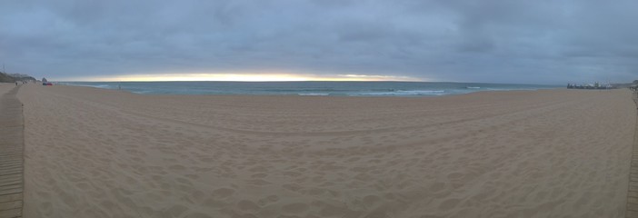 vista para a praia