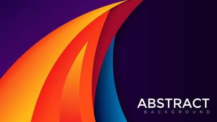 Premium colorful background with dynamic shadow on background. Vector background. Eps10